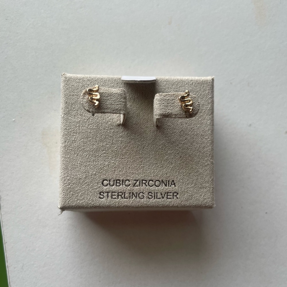 Gold Snake Earrings